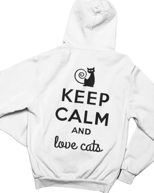 Void Cat “Keep calm..” Hoodie #37