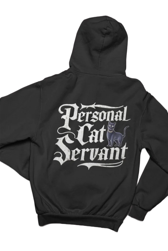 black cat lover Hoodie