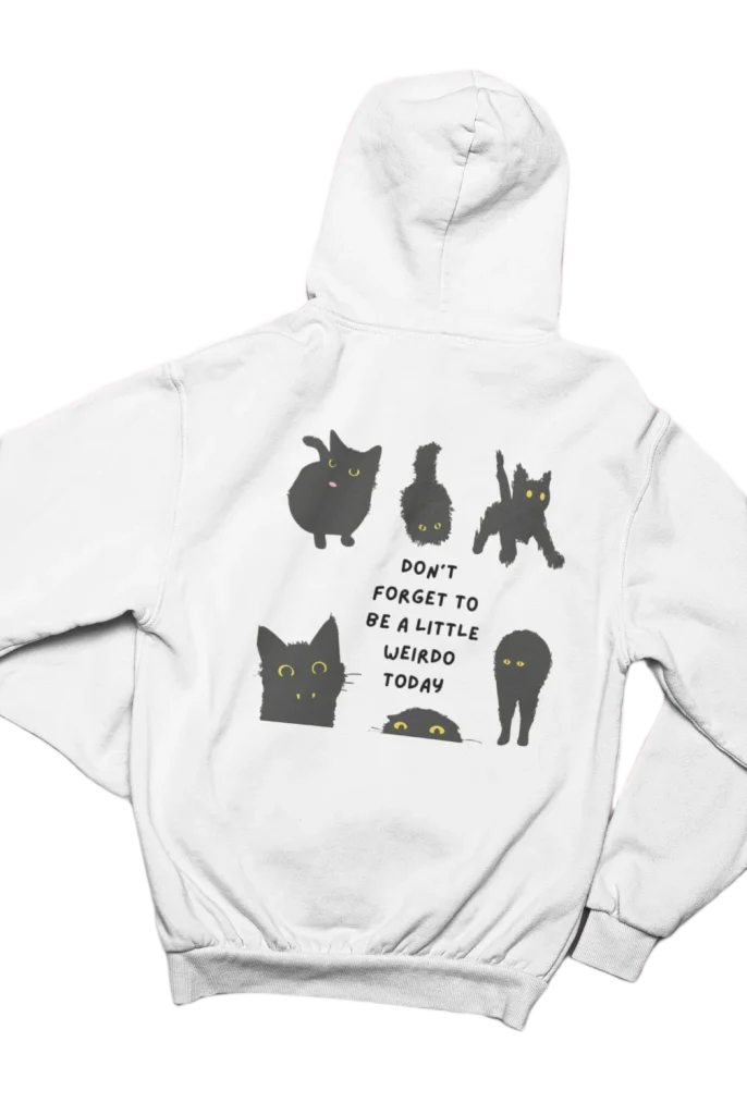 black cat lover Hoodie
