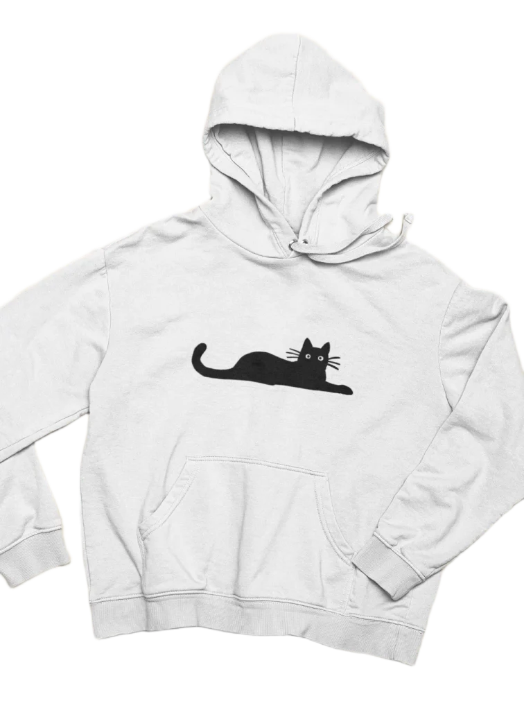 black cat lover Hoodie