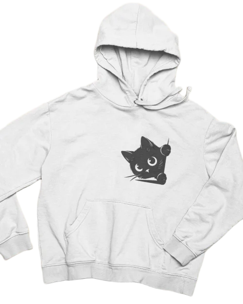 black cat lover Hoodie