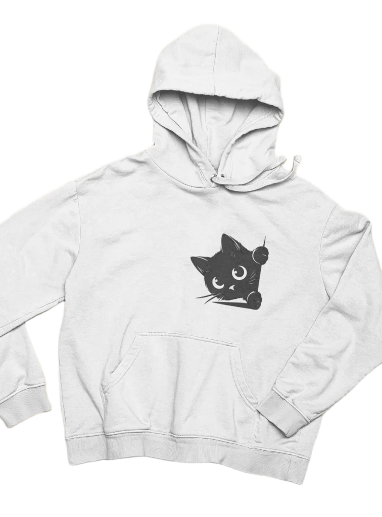 black cat lover Hoodie