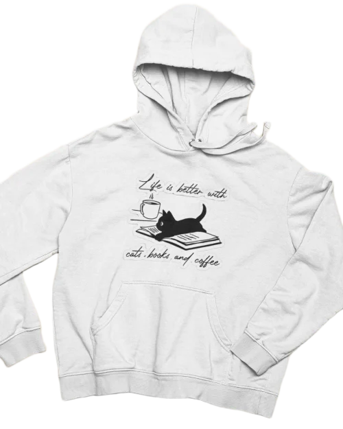 black cat lover Hoodie