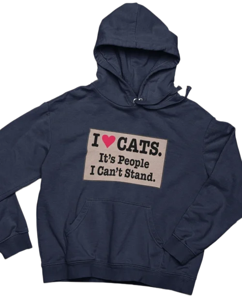 black cat lover Hoodie