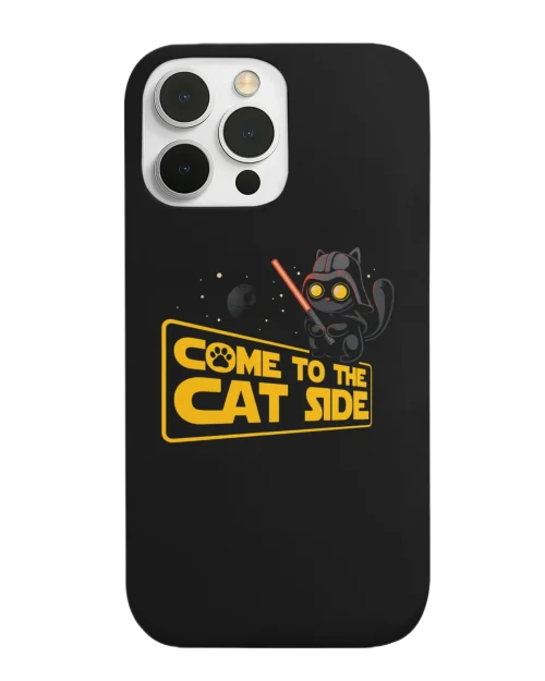 silicone tpu void cat lover phone case come to the cat side