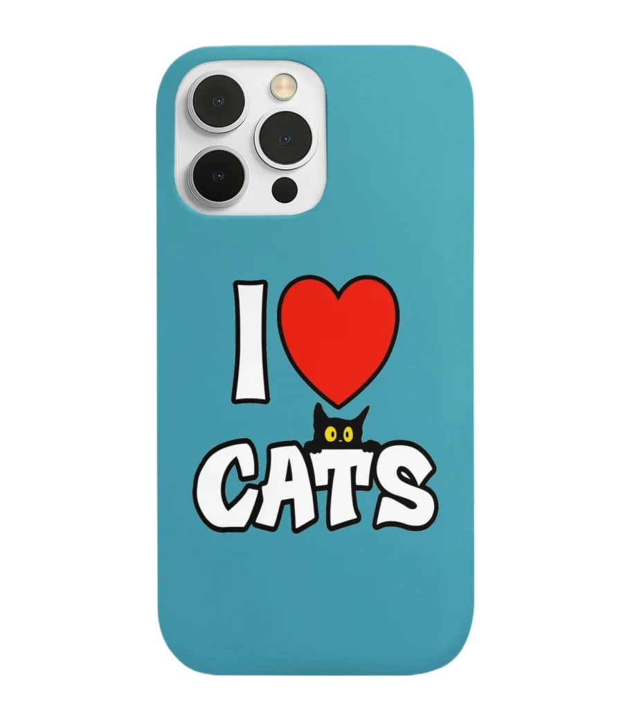 silicone tpu void cat lover phone case i love cats