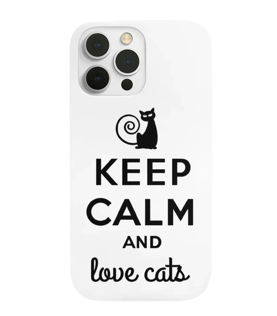 silicone tpu void cat lover phone case