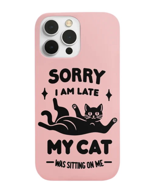 Sorry i’m late.. Void Cat Phone Case #22